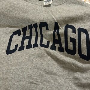 Grey Chicago Tee shirt XL